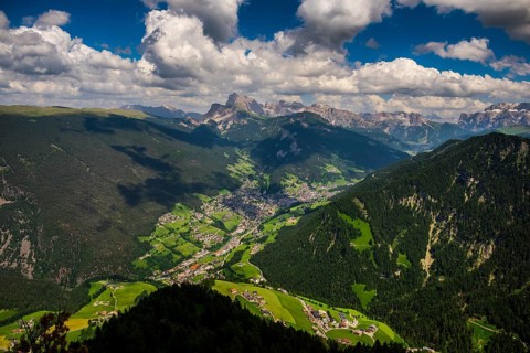 View from the summit of Puflatsch