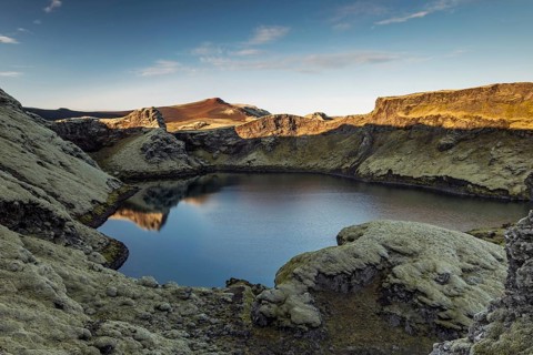 Crater lake