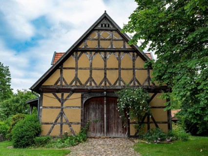 Half-timbered house in the Rundlingsdorf Meuchelfitz