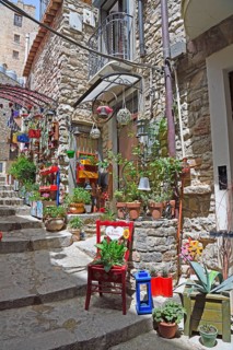 Lovingly designed alley