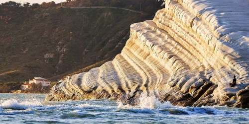 Chalk cliff Scala dei Turchi