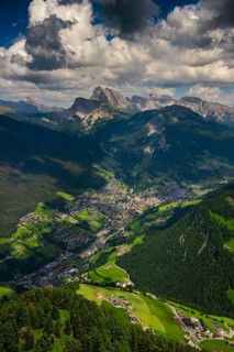 View from the summit of Puflatsch