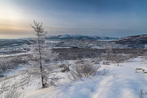 Overlook over Magadan