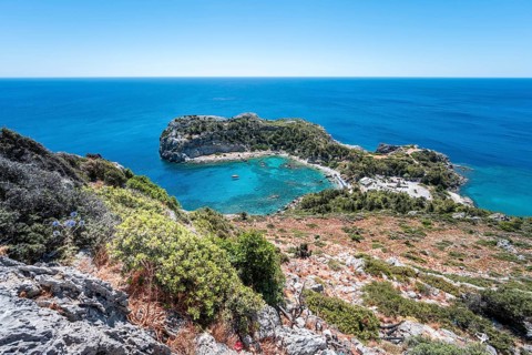 View of Anthony Quinn Bay