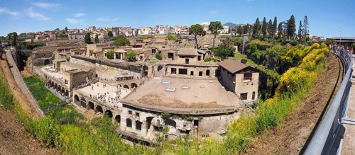 Ruined city of Herculaneum