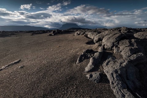 Old lava flow