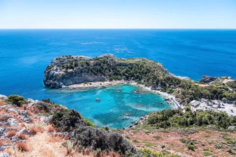 View of Anthony Quinn Bay