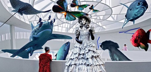 Whimsical photomontage
