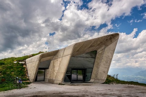 The futuristic Messner Mountain Museum Corones