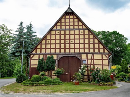 Half-timbered house in the Rundlingsdorf Meuchelfitz