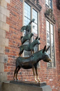 Bremen Town Musicians by Gerhard Marcks