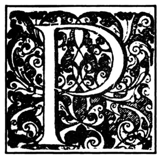 Initial or an initial P