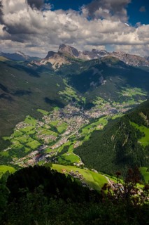 View from the summit of Puflatsch