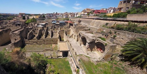 Ruined city of Herculaneum