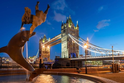 Illuminated Tower Bridge