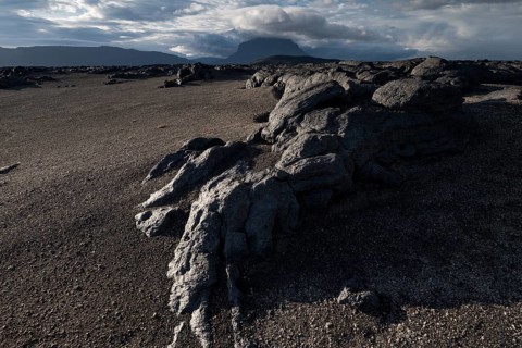 Old lava flow