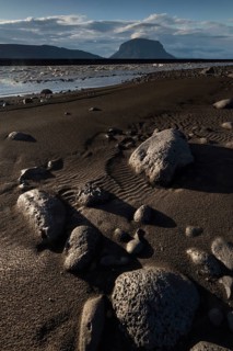 Glacial river Joekulsa a Fjoellum