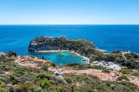 View of Anthony Quinn Bay