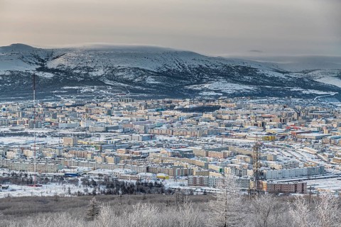 Overlook over Magadan