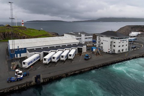 Skansin harbour and lighthouse