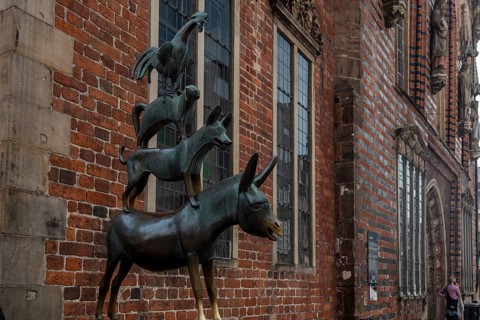 Bremen Town Musicians by Gerhard Marcks