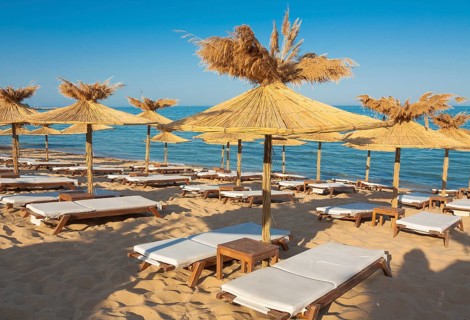 Umbrellas on the beach