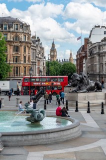 Fountain at Trafalgar Square