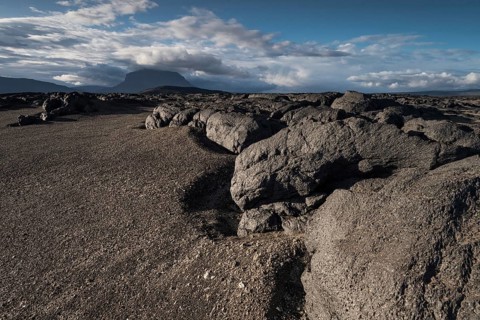 Old lava flow