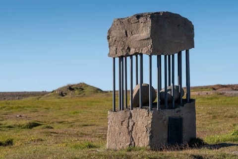 Monument to Fjalla-Eyvindur