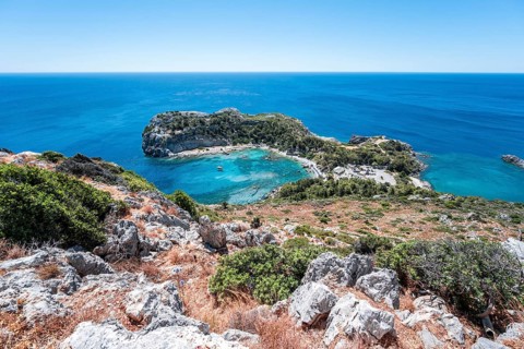 View of Anthony Quinn Bay