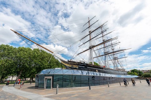 Old sailing ship