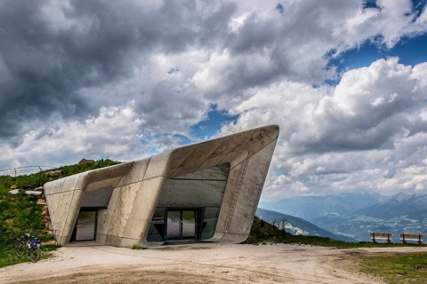 The futuristic Messner Mountain Museum Corones