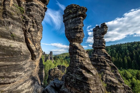 Hercules Pillars in the Bielatal