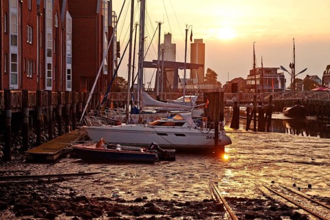Husum harbour
