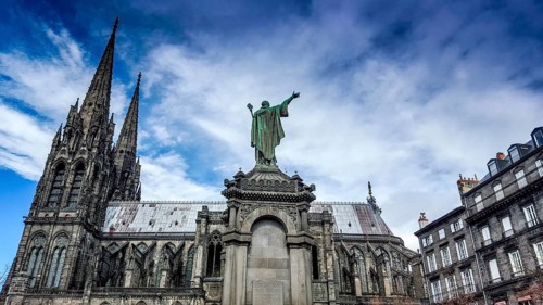 The Clermont-Ferrand Cathedral Notre-Dame-de-l'Assomption
