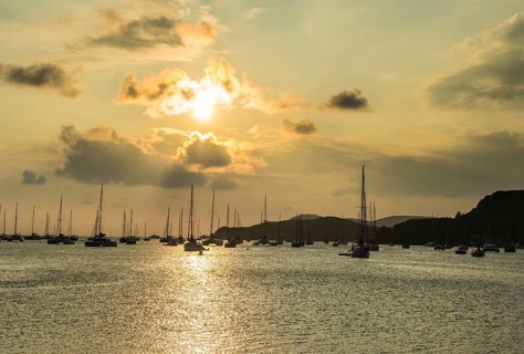 Little boats in the Magenta Port Sud