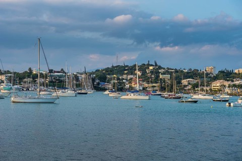 Little boats in the Magenta Port Sud