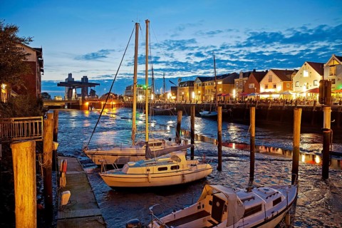 Husum harbour