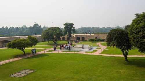 Raj Ghat Memorial or Gandhi Samadhi Monument