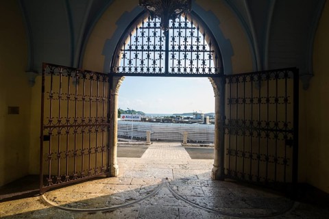 Interior of the Cathedral of Noumea