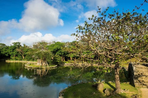 Unesco world heritage site Shikinaen Garden