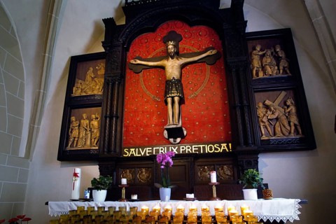 Interior view of the Church of Christ the Redeemer