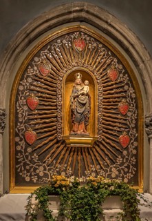Madonna in the Radiant Wreath in the Sailer Chapel