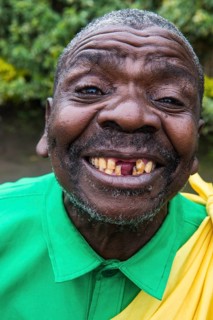 Friendly man at a Ceremony of former poachers