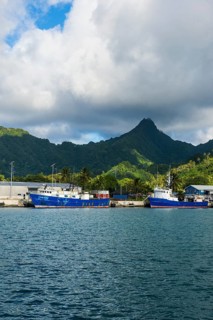 Fishing harbour of Avarua