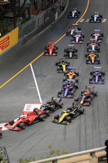 Formula 1 Grand Prix drivers' field at the Fuerstentu
