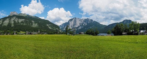 Altausseersee Altaussee with trisselwand
