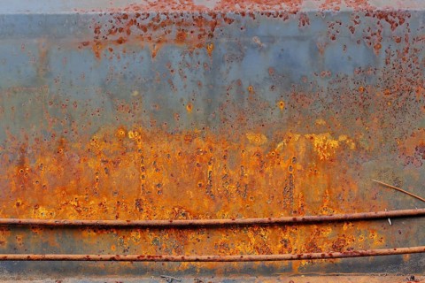 Rusty grill