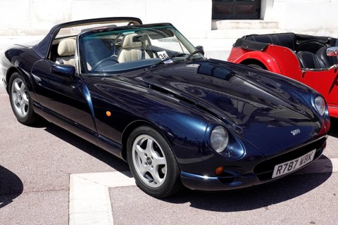 Sports car roadster TVR Chimaera
