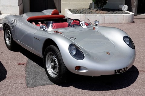 Sports car roadster Porsche 718 RSK Spyder
